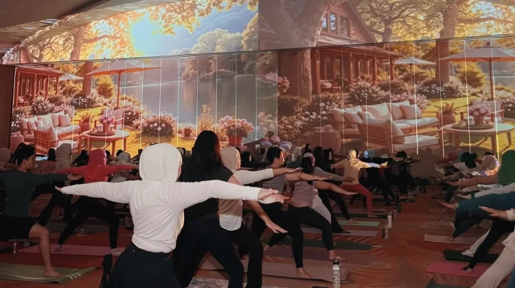 Cinematic Yoga Tawarkan Pengalaman Relaksasi Berbeda