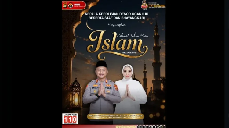 Kapolres Ogan Ilir Ajak Warga Perkuat Persatuan Tahun Baru Islam