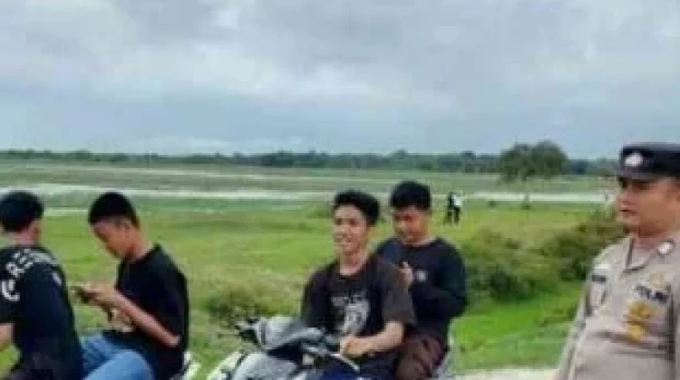 Polsek Indralaya Intensifkan Patroli Hunting Cegah Balap Liar dan Premanisme