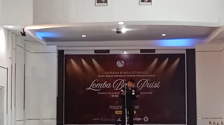 Puluhan Generasi Muda Tampil di Lomba Puisi Sanggar Sastra RRI Palembang