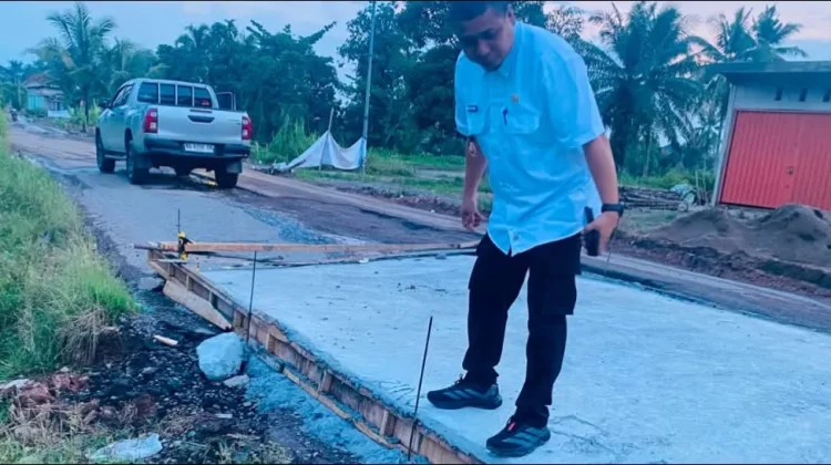 Jalan Simpang Sungai Dua–RSA Rusak, PUPR Soroti Truk Bertonase Besar