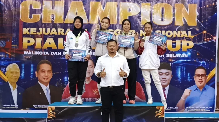 Salsa Raih Emas di Kejurnas Anggar RDPS Cup 2026