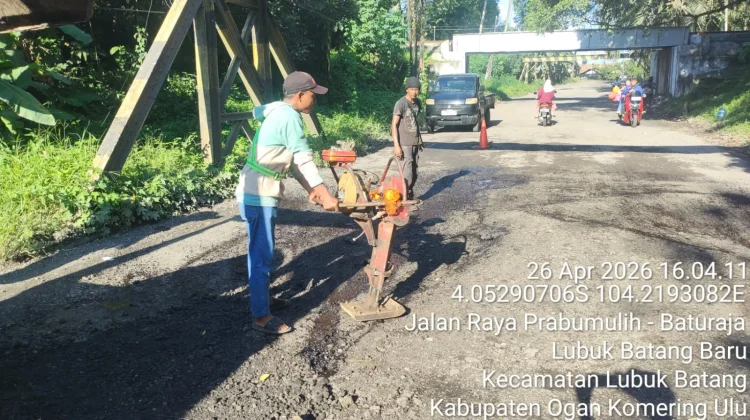 Jalan Lubuk Batang OKU Segera Dicor Beton, Target Mulai Juli 2026