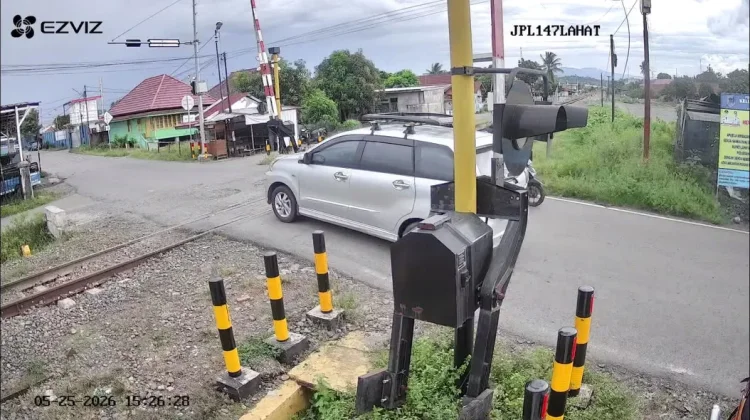 KAI Pasang 25 CCTV di Perlintasan Sebidang Rawan Kecelakaan