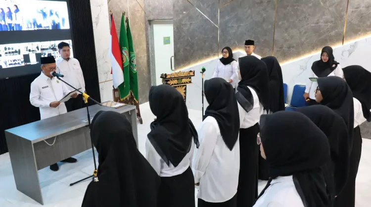 Ratusan Pejabat Fungsional Kemenag Sumsel Resmi Dilantik