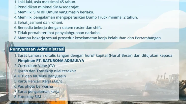 Pemkab Muba Fasilitasi Lowongan Kerja untuk Tenaga Lokal