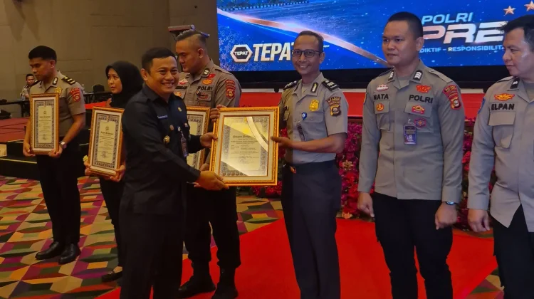 Bendahara Polres Muba Raih Penghargaan Kapolri atas IKPA Sempurna