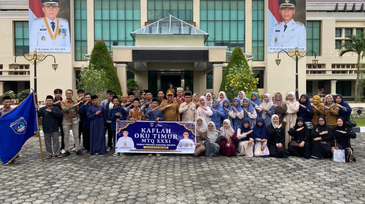 Sebanyak 47 Kafilah OKU Timur Siap Berlaga di MTQ Sumsel di Lahat