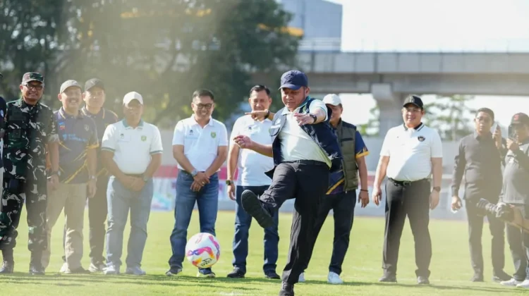 Buka Piala U15 Sumsel, Herman Deru Siapkan Bibit Pesepak Bola Nasional