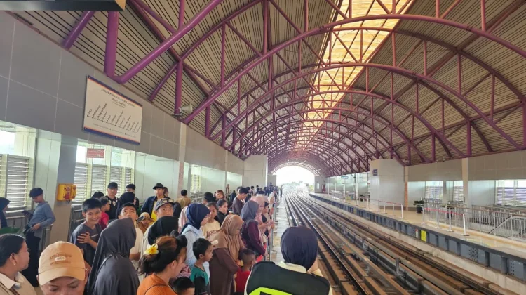 HUT Palembang, LRT Sumsel Hadirkan Tarif Khusus Rp43