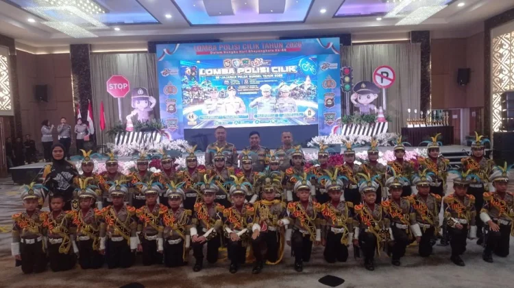 Polda Sumsel Bentuk Karakter Anak lewat Lomba Polisi Cilik