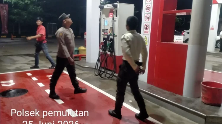 Antisipasi Antrean, Polsek Pemulutan Intensifkan Monitoring SPBU