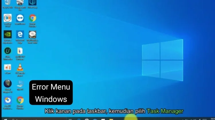 Mengatasi Menu Windows 10 dan 11 Tidak Bisa Dibuka