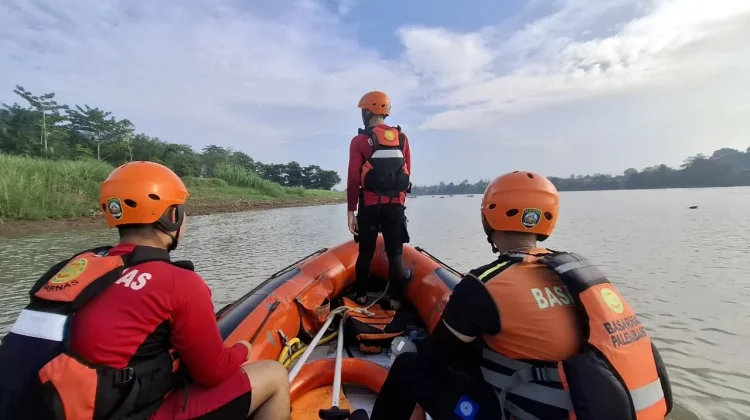 Pencarian Korban Terseret Arus di Sungai Pinang Ogan Ilir Masih Terus Dilakukan