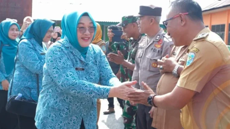 Desa Simpang Agung Jalani Penilaian 10 Program Pokok PKK