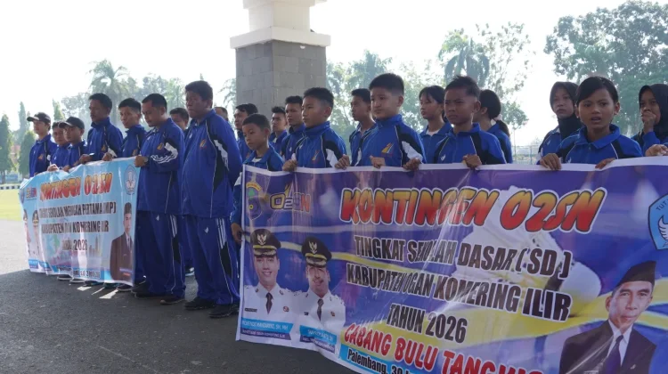 OKI Kirim 36 Atlet ke O2SN Sumsel, Targetkan Prestasi Terbaik