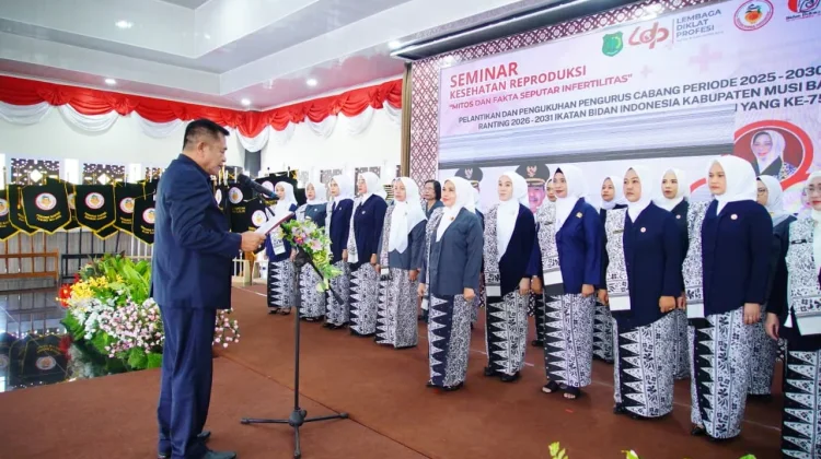Bupati Muba: Bidan Garda Terdepan Kesehatan Ibu dan Anak