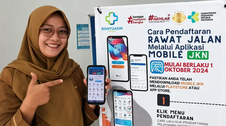 RSUD Banyuasin Tingkatkan Literasi Masyarakat tentang Mobile JKN