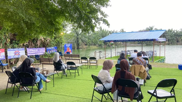 Teras Danau Jadi Destinasi Favorit Warga Palembang Nikmati Sore Bernuansa Alam