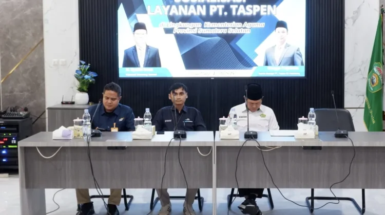 Kemenag Sumsel Bekali ASN Hadapi Masa Purnatugas lewat Sosialisasi Taspen