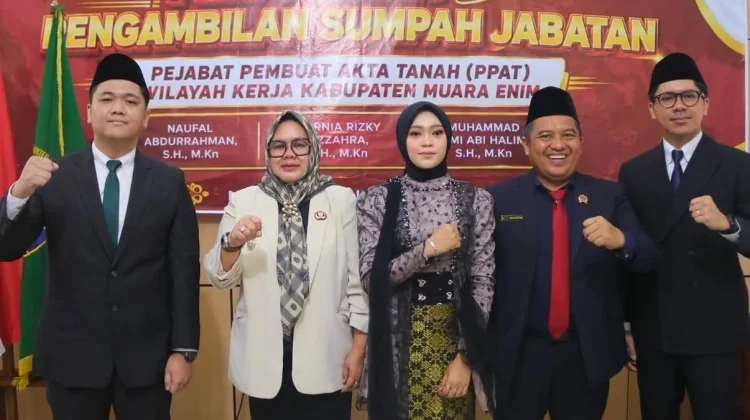 PPAT Muara Enim Diminta Tertib Administrasi