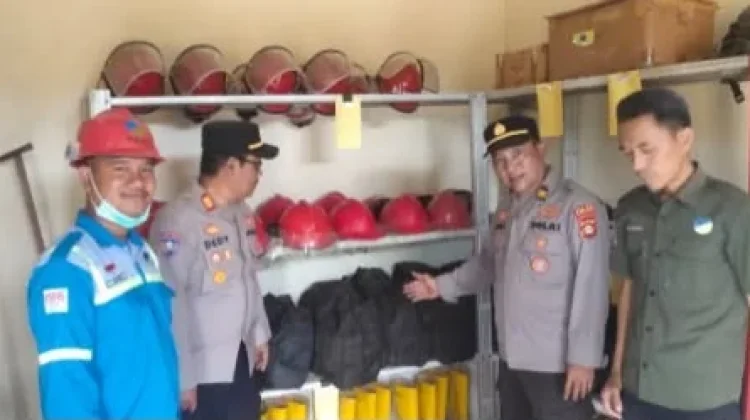 Polres Banyuasin Monitoring Kesiapan Karhutla Perusahaan Perkebunan