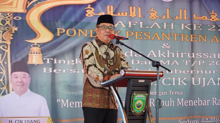 Cik Ujang Dorong Pesantren Kembangkan SDM dan Kemandirian