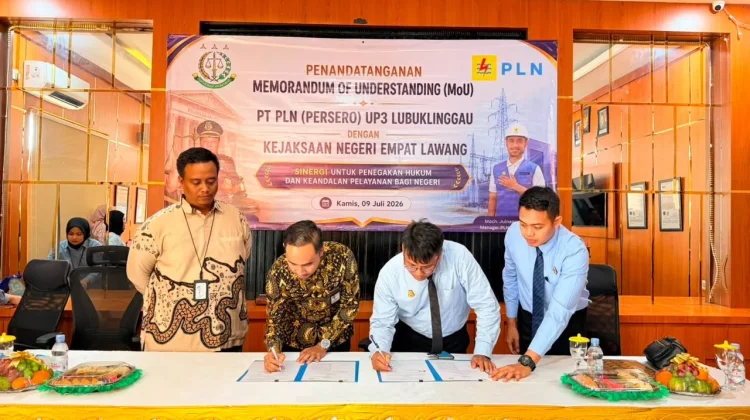 PLN Gandeng Kejari Empat Lawang Perkuat Kepastian Hukum Demi Layanan Kelistrikan