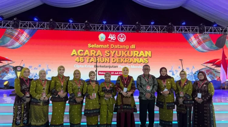 PKK Banyuasin Dorong Pengerajin Tingkatkan Daya Saing di HUT Dekranas