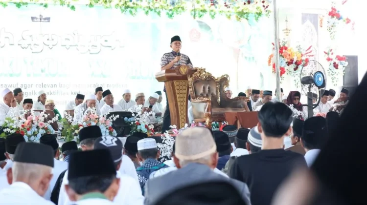 Ribuan Jamaah Hadiri Harlah ke-22 JATMAN di OKU Timur