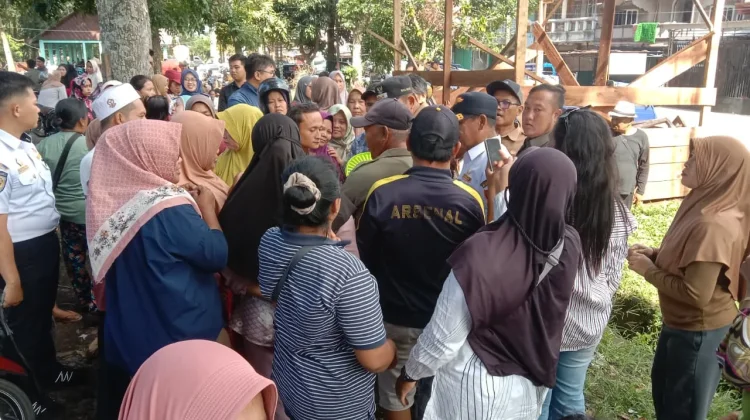 Pasar Nendagung Mulai Ditata, Wali Kota Ludi Undi Lapak Pedagang Baru