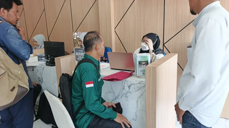 Pemdes Lalang Sembawa Pertanyakan Progres Sertifikat PTSL BPN Banyuasin