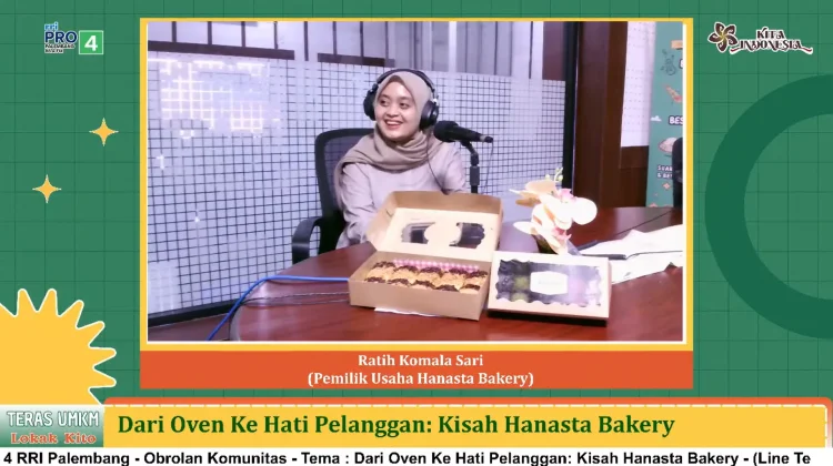 Berawal dari Hobi, Hanasta Bakery Palembang Raih Pelanggan Setia