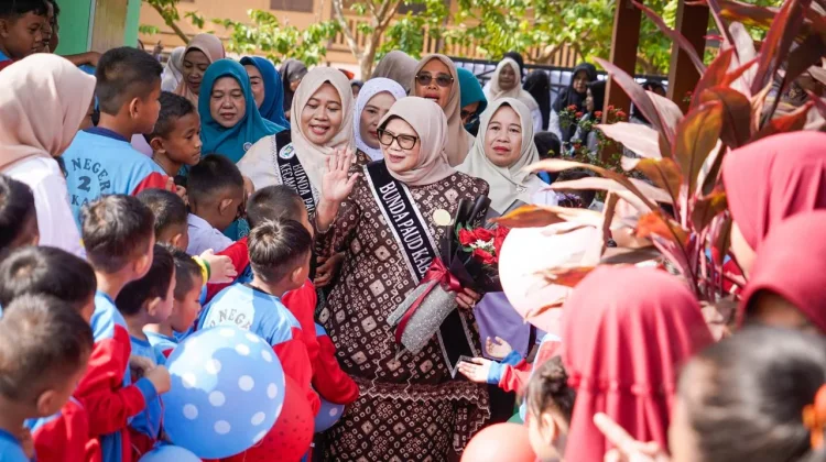 Bunda PAUD Muba Kawal MPLS Ramah Anak dan Sukseskan Prasekolah 1 Tahun