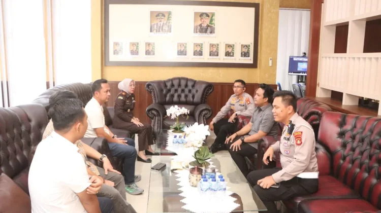 Perkuat Sinergi, Kapolres Banyuasin Sambangi Kejari dan Kodim
