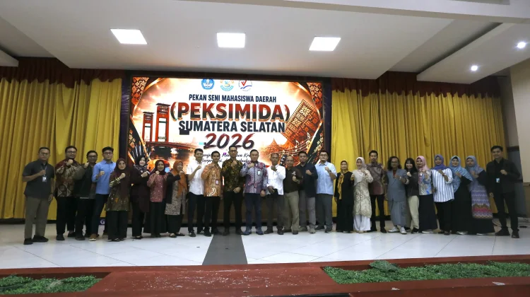 PEKSIMIDA Sumsel 2026 Resmi Dibuka, 29 Perguruan Tinggi Siap Berkompetisi