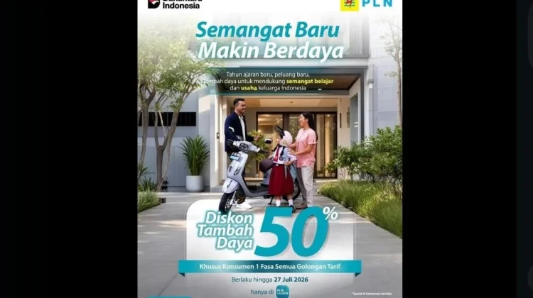 PLN Beri Diskon Tambah Daya untuk Dukung Kebutuhan Listrik Masyarakat