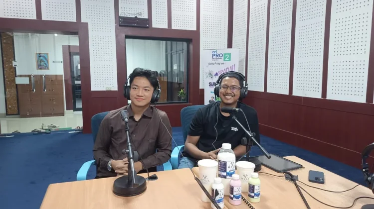 Mahasiswa Kedokteran Unsri Kembangkan UMKM Produk Susu Sapi Segar