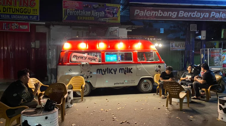 Mylky Milk Tawarkan Sensasi Susu Murni dari Mobil Modifikasi