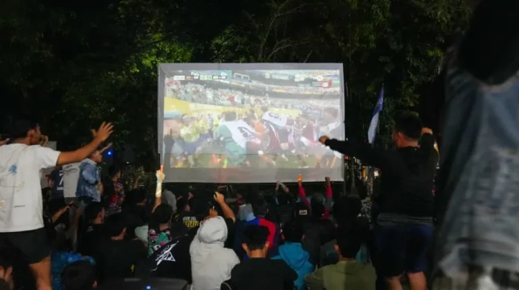 Ribuan Warga Lahat Nobar Final Piala Dunia 2026 Bersama Bupati