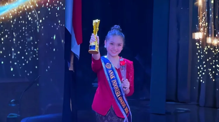 Kembali Torehkan Prestasi, Vania Elizabeth Raih Anugerah Anak Indonesia Award