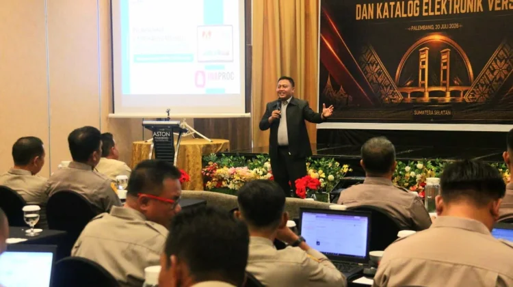 Polda Sumsel Dorong Digitalisasi Pengadaan Barang dan Jasa