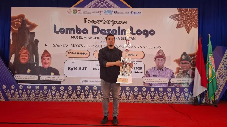 Riko Saputra Juarai Lomba Logo Museum Sumsel Lewat Sentuhan Budaya