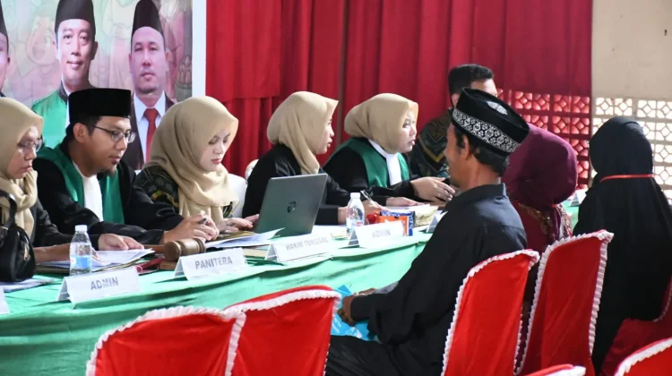 Sebanyak 70 Pasangan di Banyuasin Ikuti Sidang Isbat Nikah Gratis