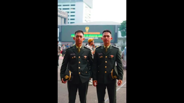 Dua Putra OKI Resmi Dilantik Menjadi Perwira TNI Angkatan Darat