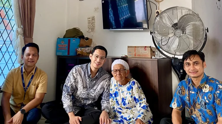 TASPEN Palembang dan PT Pos Indonesia Laksanakan Layanan Antar Pensiun
