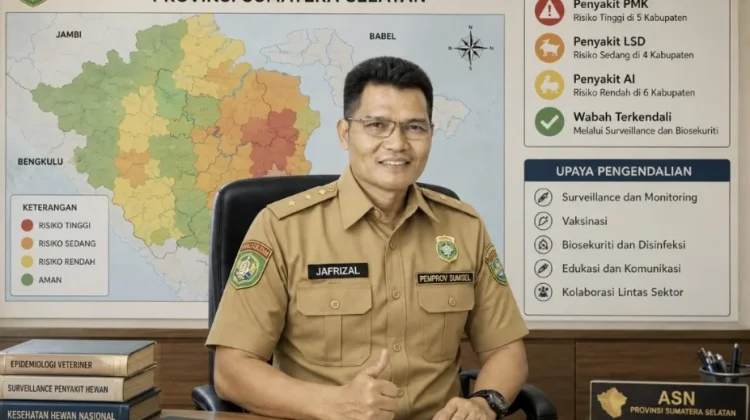 Pemprov Sumsel Percepat Sertifikasi NKV dan SV untuk Produk Peternakan