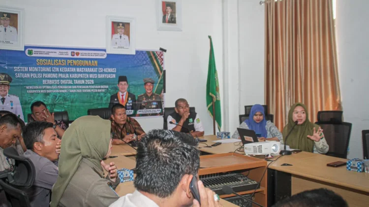 Satpol PP Muba Luncurkan Si-Kemas untuk Awasi Izin Pesta Rakyat
