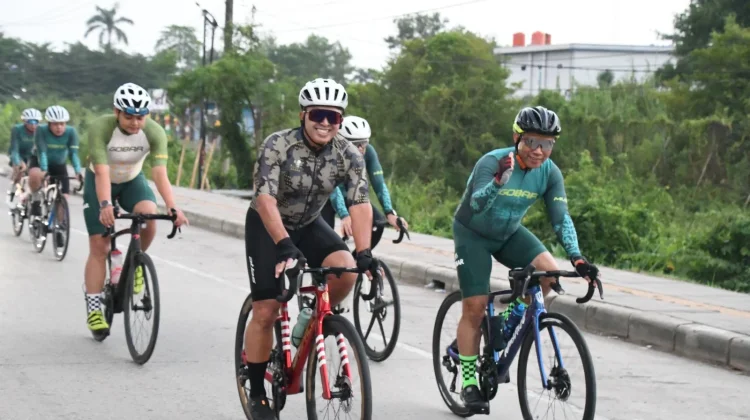Perkuat Sinergitas, Korem 044/Gapo Bersama Polda Sumsel Gowes Bersama