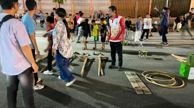 Permainan Tradisional Meriahkan CFN Palembang Tarik Antusiasme Pengunjung